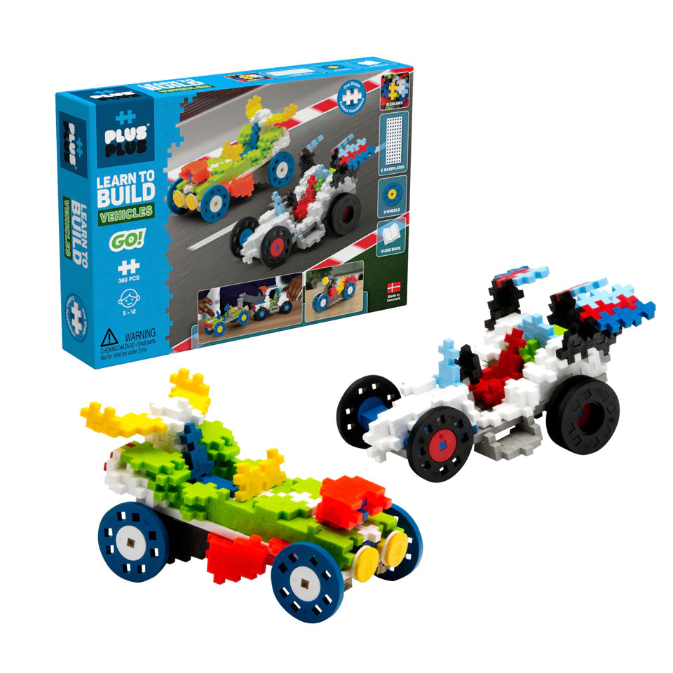 Plus-Plus Learn to Build - Go! -- Vehicles