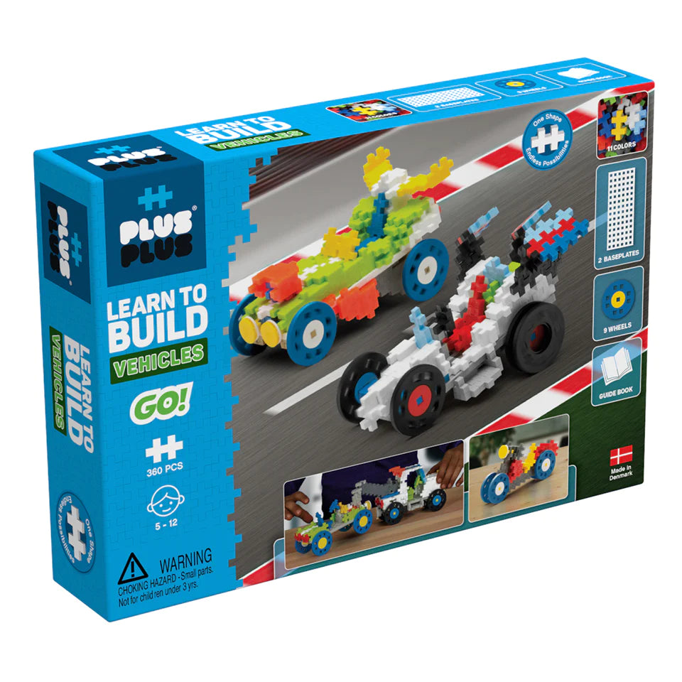 Plus-Plus Learn to Build - Go! -- Vehicles