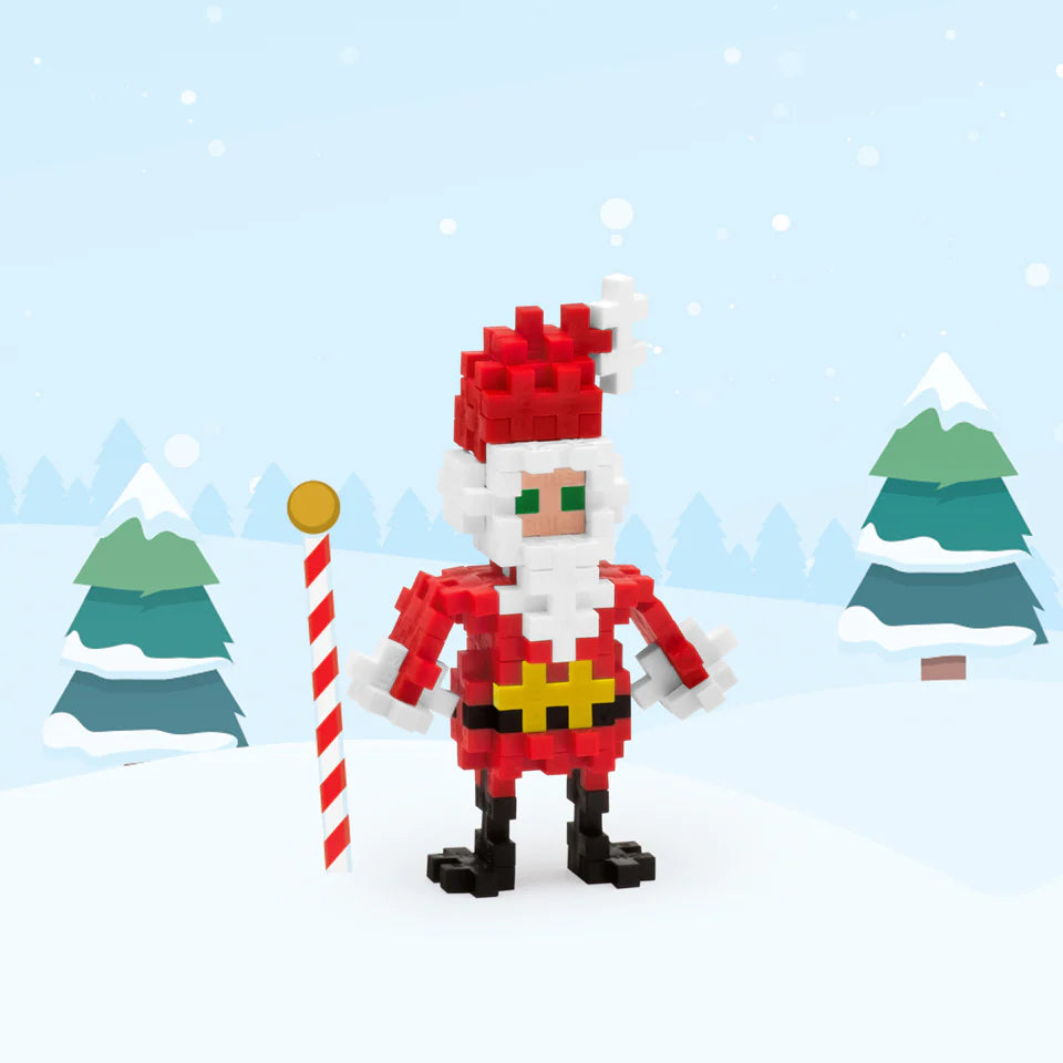 Plus-Plus Mini Maker Tube -- Santa