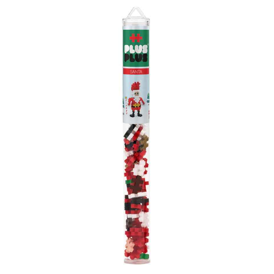 Plus-Plus Mini Maker Tube -- Santa