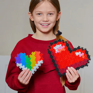Plus-Plus Puzzle by Number -- 250 Piece Hearts