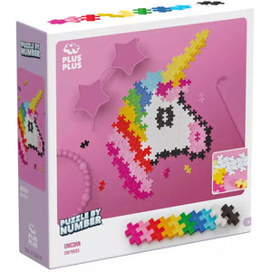 Plus-Plus Puzzle by Number -- 250 Piece Unicorn