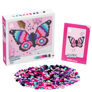 Plus-Plus Puzzle by Number -- 800 Piece Butterfly