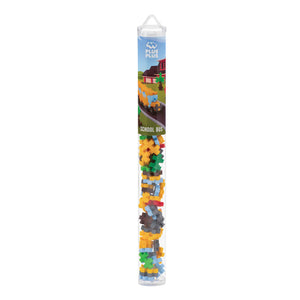 Plus-Plus Tube -- 70 Piece: School Bus