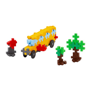 Plus-Plus Tube -- 70 Piece: School Bus