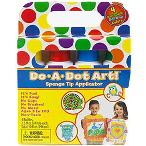 Rainbow 4 Pack Dot Markers