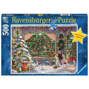 Ravensburger 16534 The Christmas Shop 500 Piece Puzzle