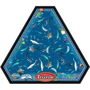 Ravensburger Triazzle Brainteaser Puzzle -- Dolphins