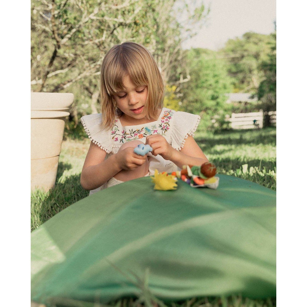 Sarah's Silks Earth Playsilks-Forest