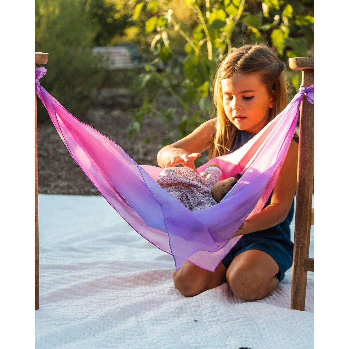 Sarah's Silks Enchanted Playsilks-Blossom