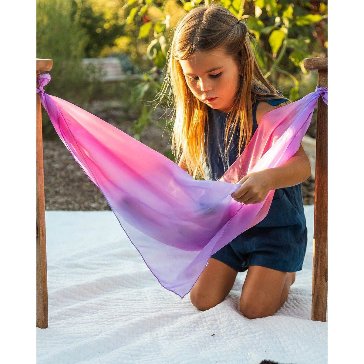 Sarah's Silks Enchanted Playsilks-Blossom