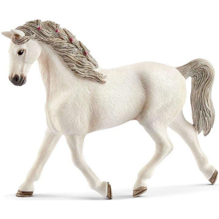 detailed holstein mare figure, red ties in her man