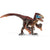 detailed utahraptor figure, walking