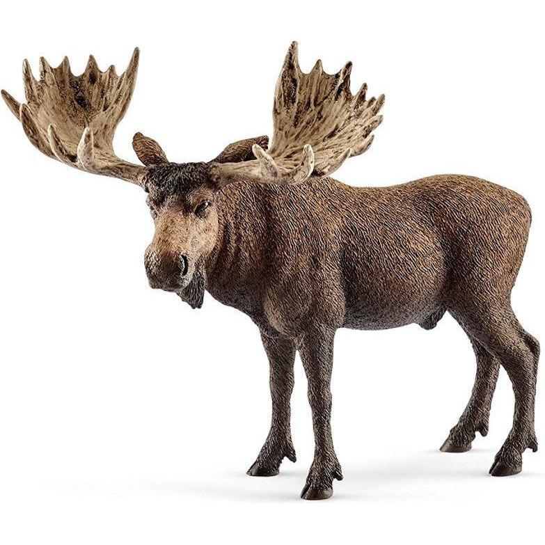 detailed moose bull figure
