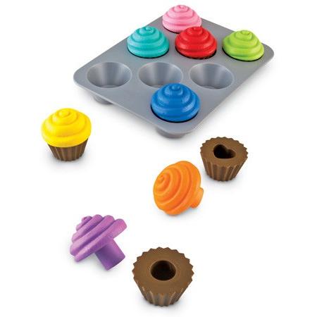Learning Resources: Smart Snacks® Shape Sorting Cupcakes