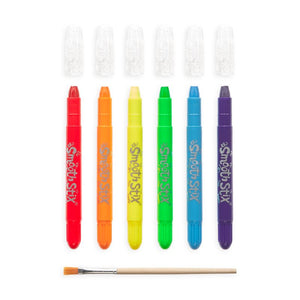 Ooly Smooth Stix Watercolor Gel Crayons -- 7 Pieces