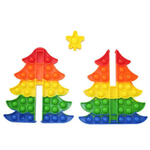 Christmas Tree Pop It Fidget Puzzle