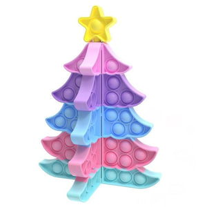 Christmas Tree Pop It Fidget Puzzle