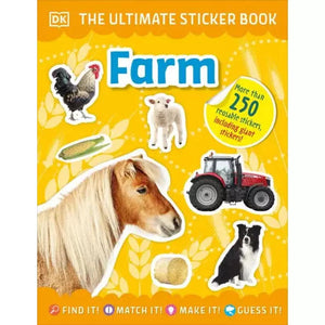Ultimate Sticker Book: Farm