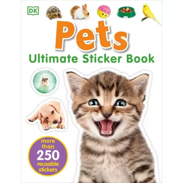 Ultimate Sticker Book: Pets