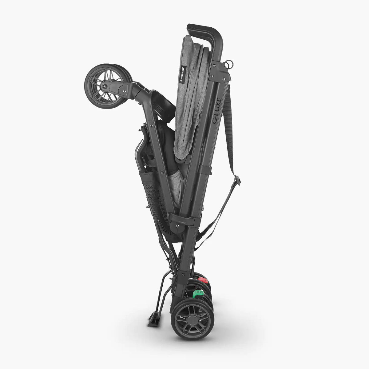 uppababy g luxe height limit UPPAbaby G-Luxe Stroller – Greyson (Charcoal mélange/Carbon)