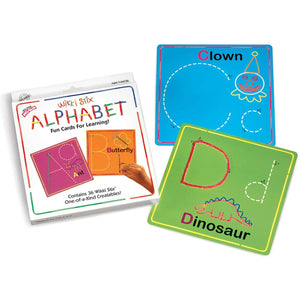 Wikki Stix Alphabet Card Set