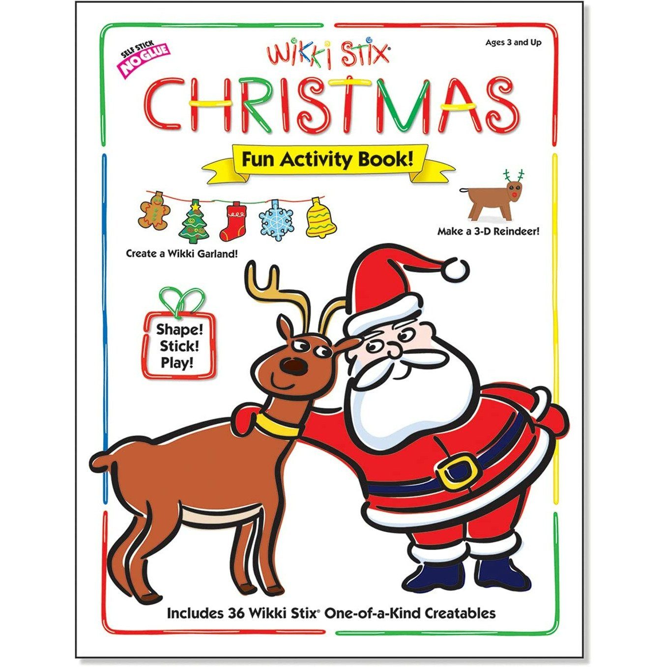 Wikki Stix Christmas Activity Book