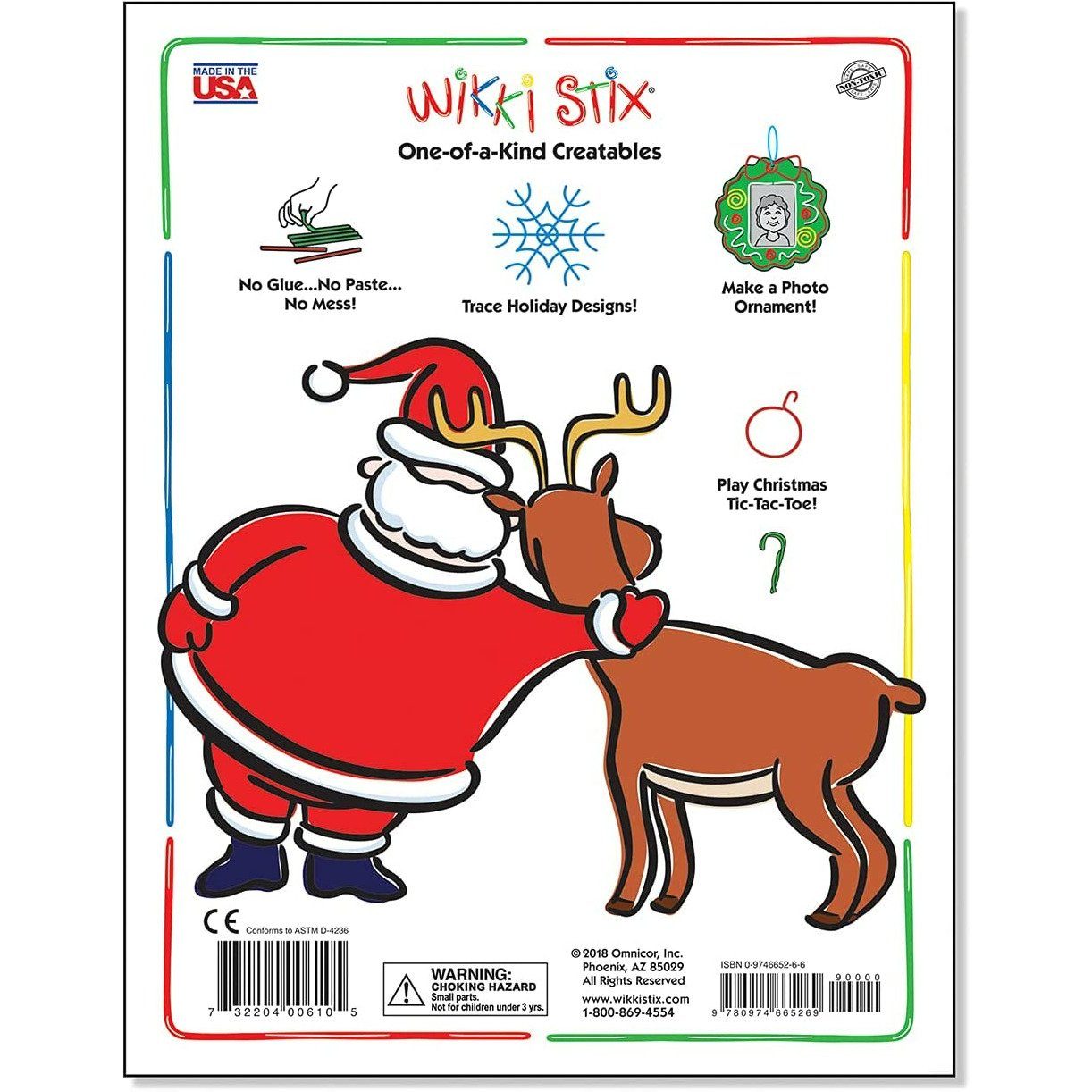 Wikki Stix Christmas Activity Book