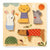 Djeco Wooden Puzzle -- Woodypets, 5 Pieces